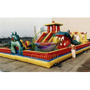 giant inflatable amusement park